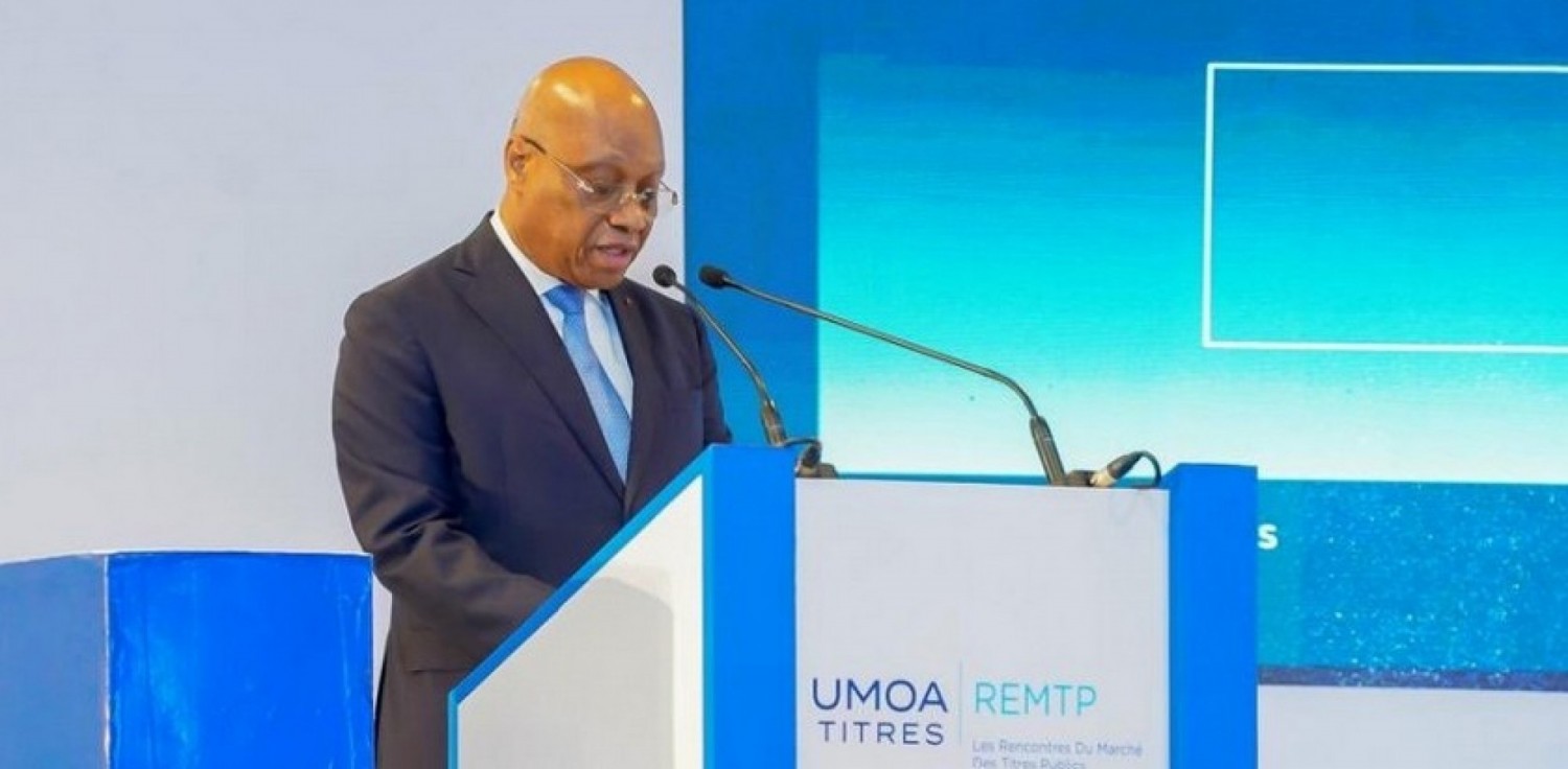 Côte d'Ivoire-Togo : BCEAO, le Gouverneur Kassi Brou à l'ouverture  de la 8ᵉ édition des Rencontres du Marché des Titres Publics (REMTP)