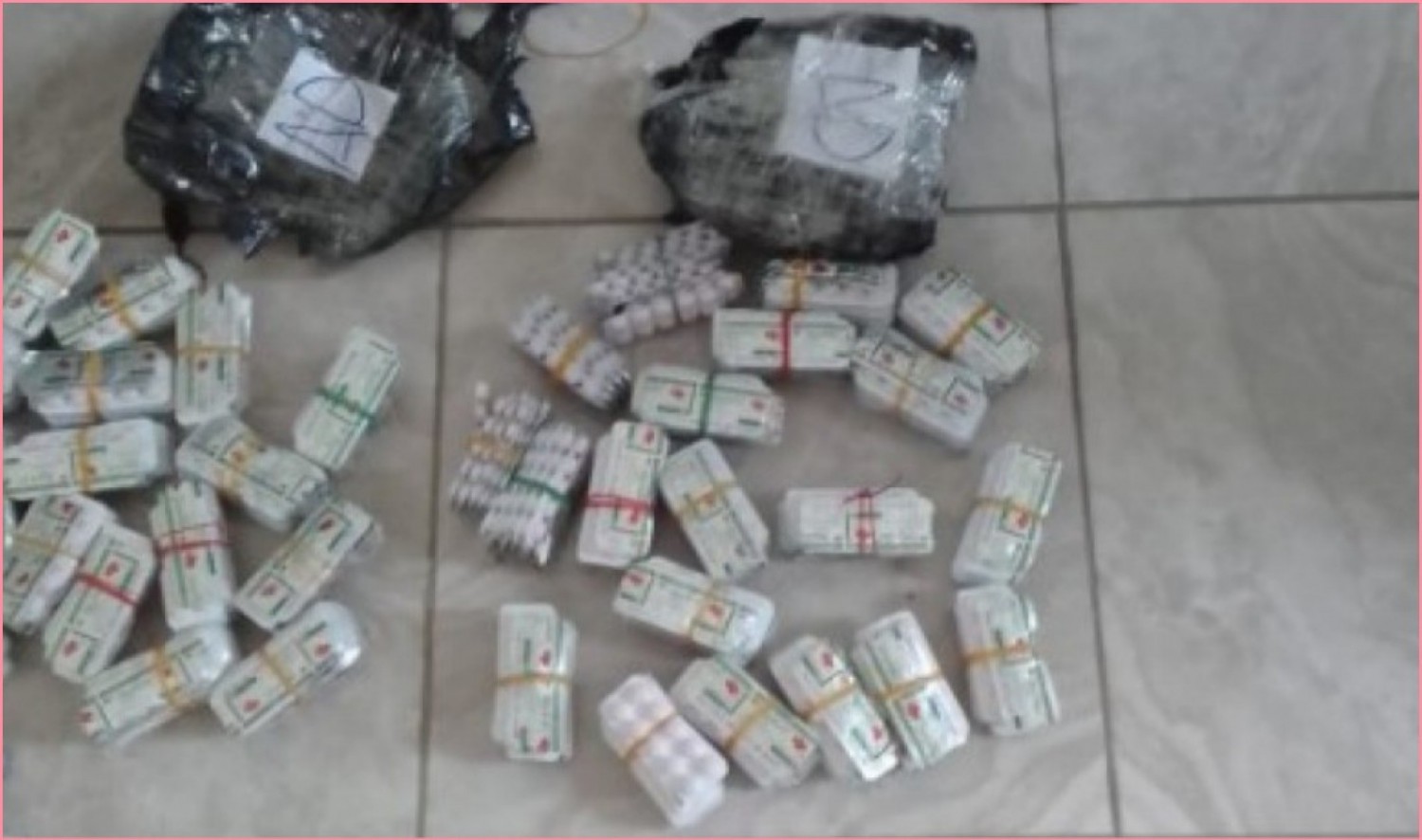 Côte d'Ivoire : La Brigade du District d'Abidjan saisit 10.000  comprimés de Tramadol d'une valeur de 5 à 10 millions de FCFA