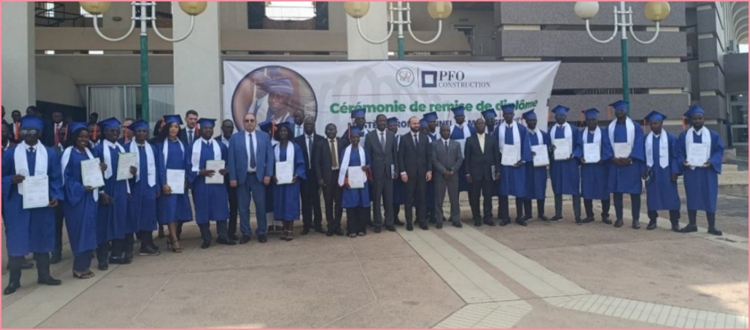 Côte d'Ivoire : INP-HB Yamoussoukro, 23 managers diplômés pour piloter les grands projets nationaux