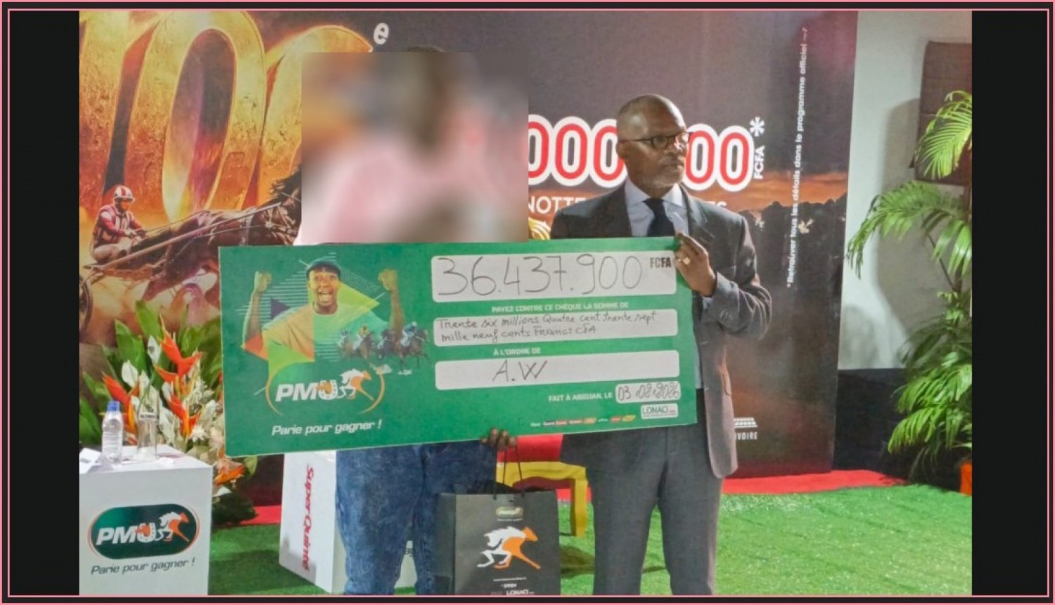 Côte d'Ivoire : PMU-LONACI, un parieur ivoirien décroche plus de 36 millions FCFA au Quinté+