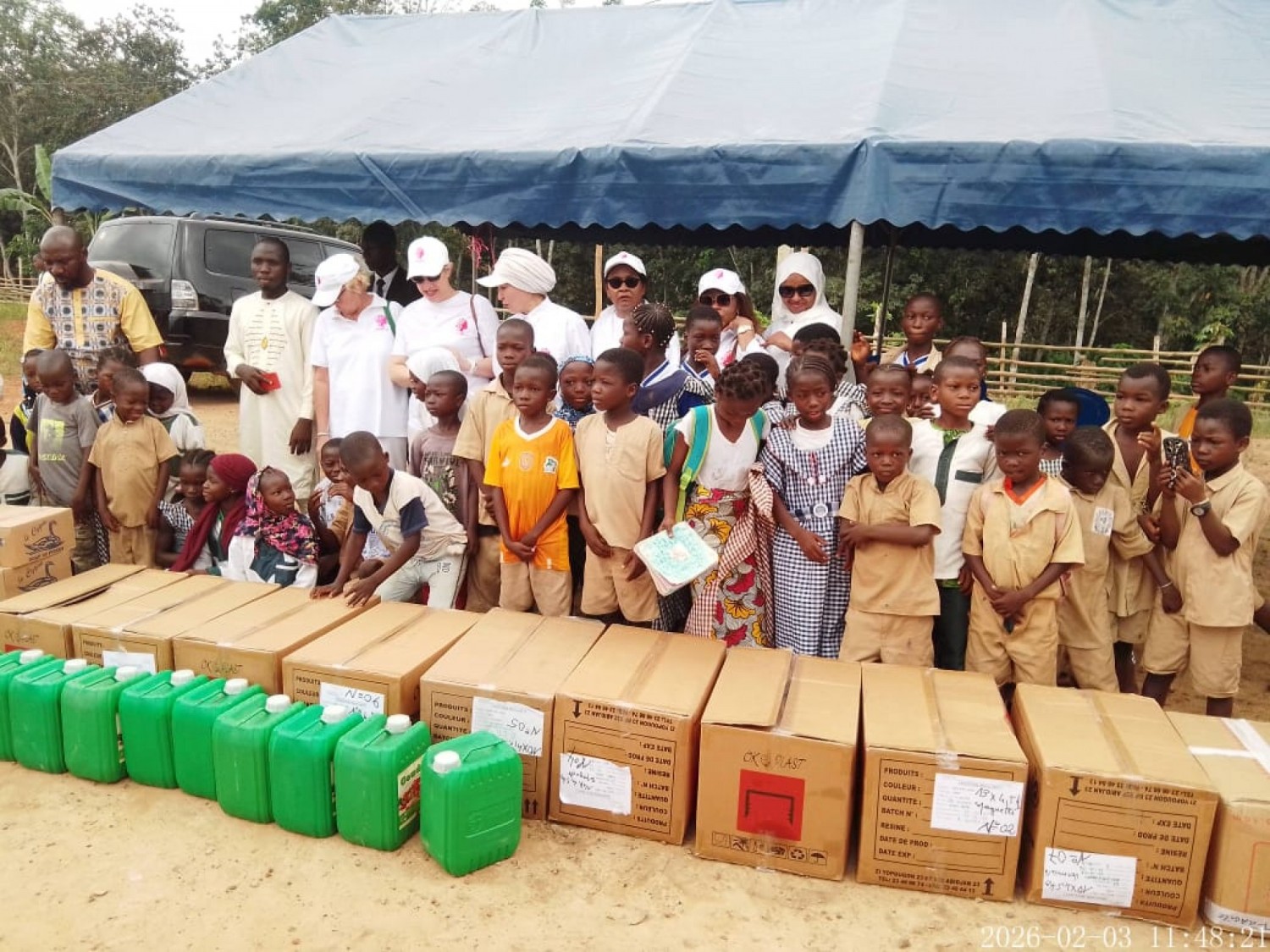 Côte d'Ivoire : Solidarité diplomatique, le GECMD-CI comble de bonheur les populations rurales de Kouakro