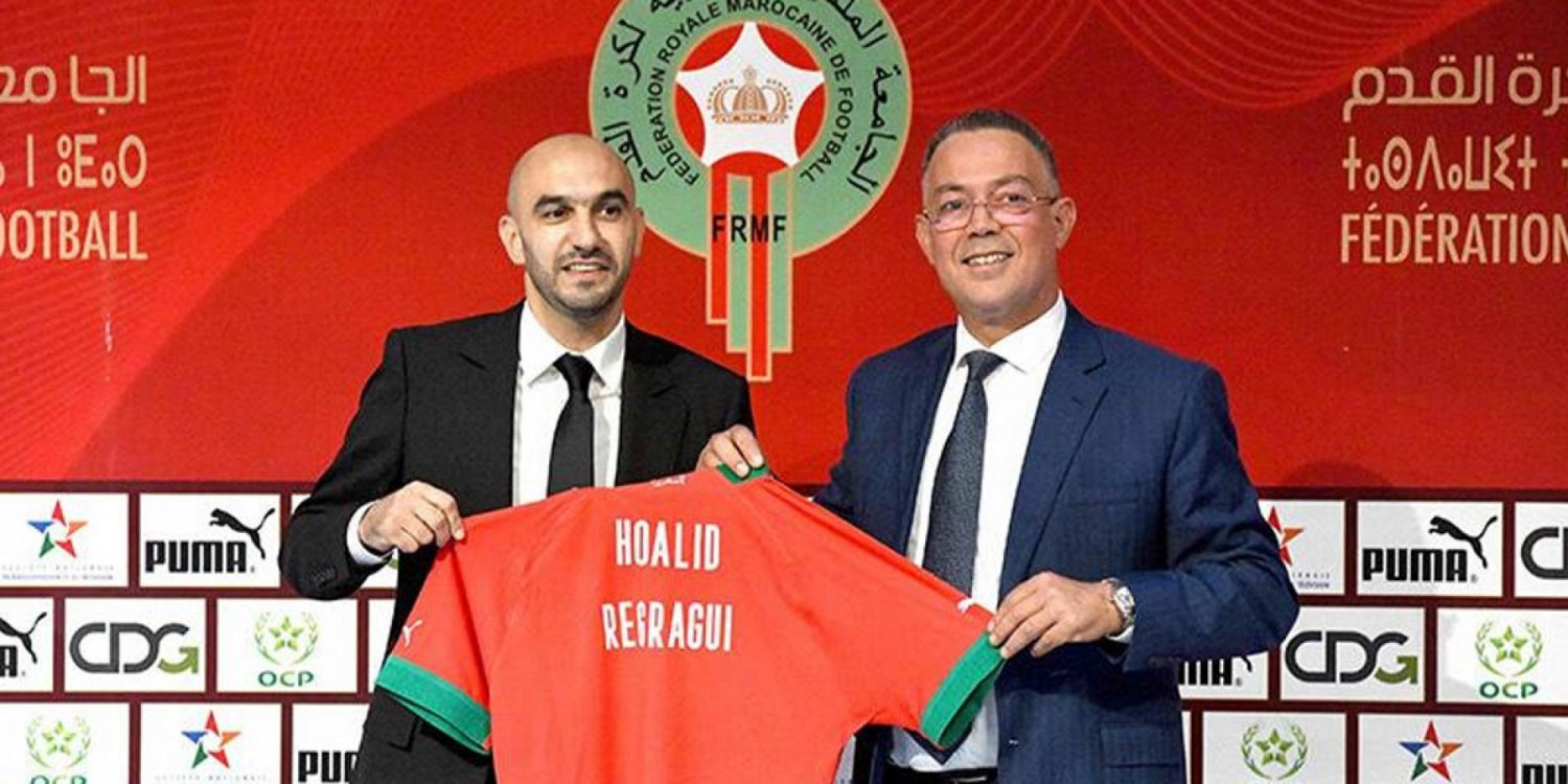 Maroc : La Fédération marocaine de football dément les informations d'une démission de Walid Regragui
