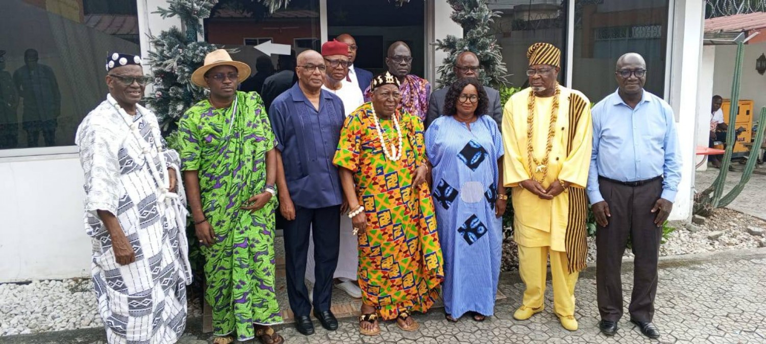 Côte d'Ivoire : Pour la libération de ses détenus, le PPA-CI en mission de médiation auprès de la chambre nationale des Rois et Chefs traditionnels