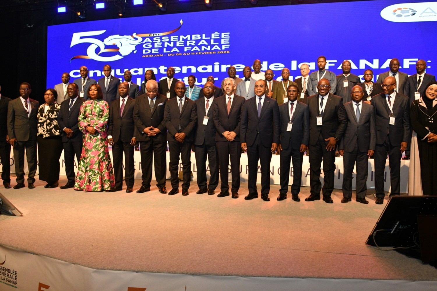 Côte d'Ivoire : Cinquantenaire de la FANAF, depuis Abidjan, l'assurance africaine lance les grands chantiers de sa transformation pour les 50 prochaines années