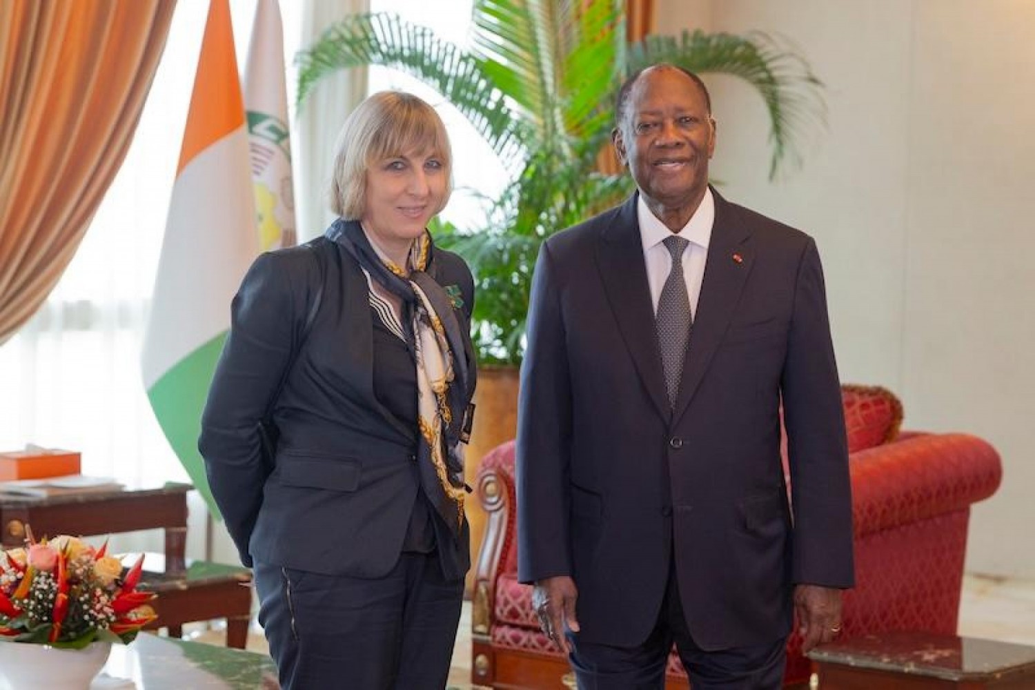 Côte d'Ivoire : Présentation de Lettres de créance des Ambassadeurs désignés d'Iran, de l'Italie, du Ghana et de la Suède