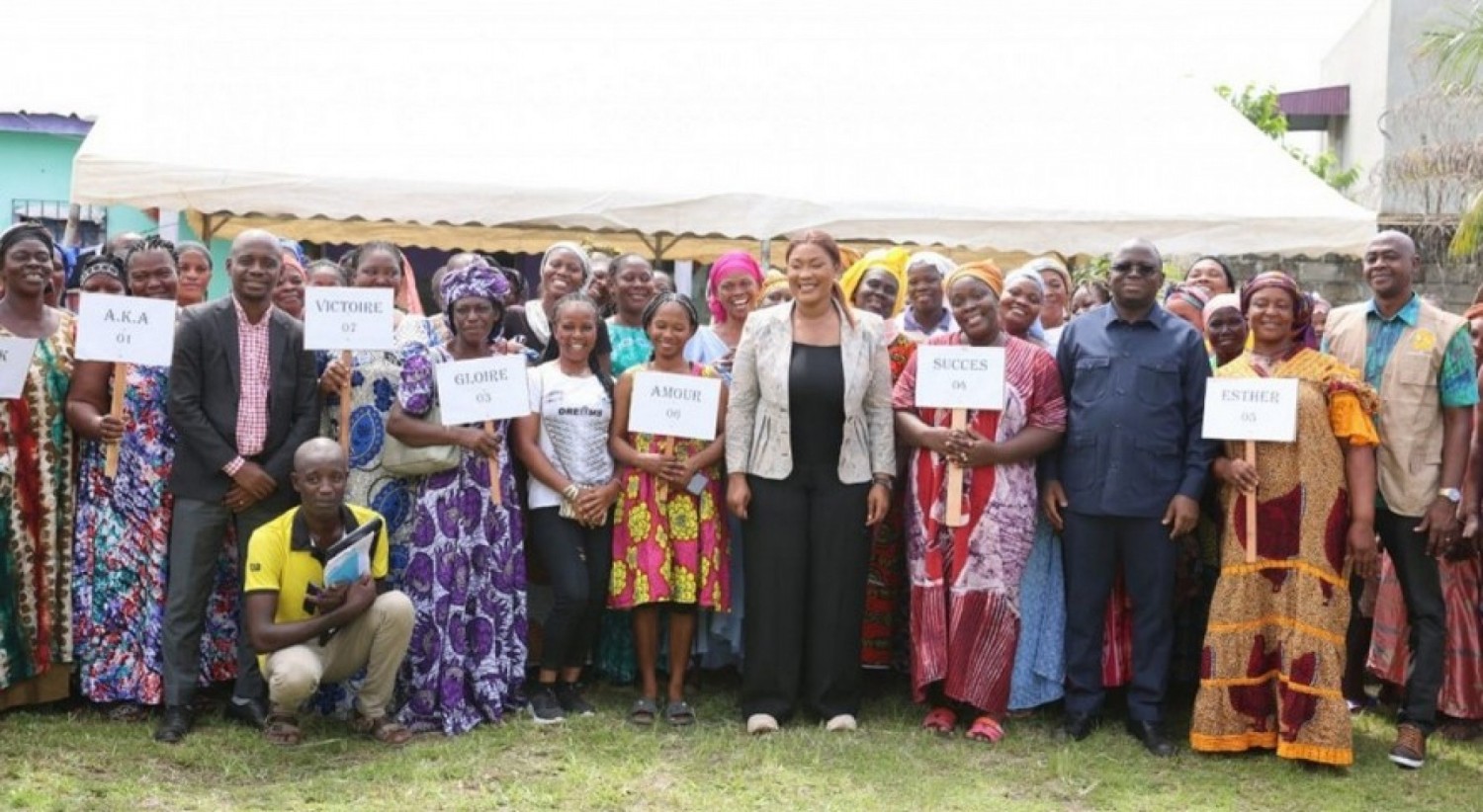 Côte d'Ivoire : Amangoua-Koi, Biafra, Cocody, Myss Belmonde Dogo savoure la success story des bénéficiaires des Filets sociaux productifs