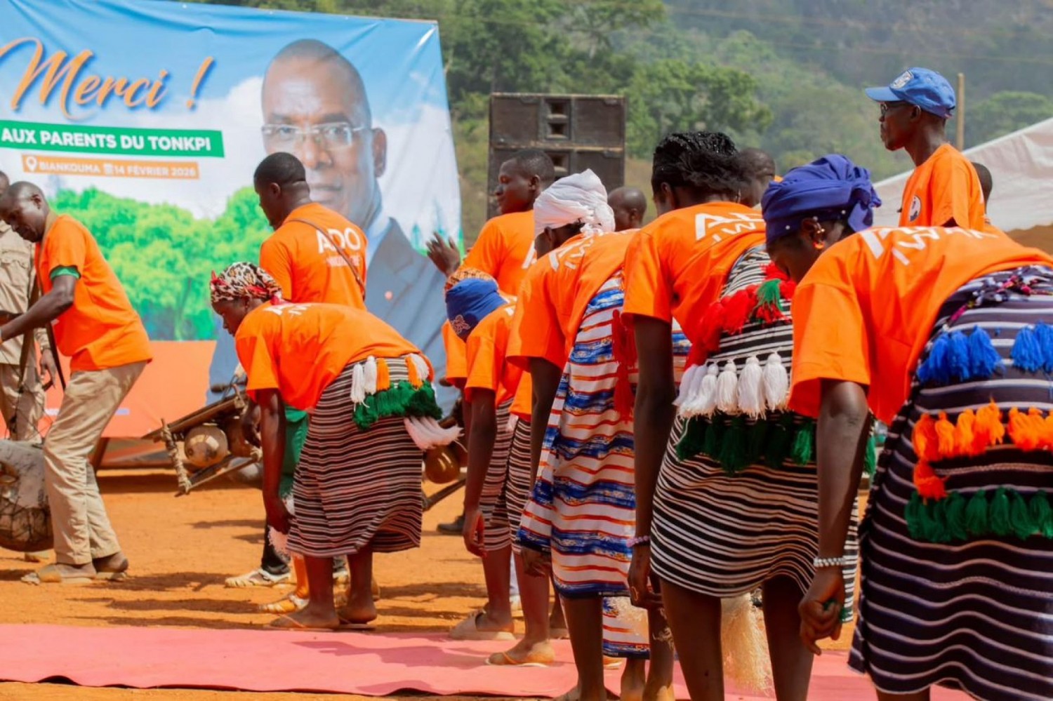 Côte d'Ivoire : Biankouma en liesse pour la tournée de reconnaissance du Général Vagondo Diomandé