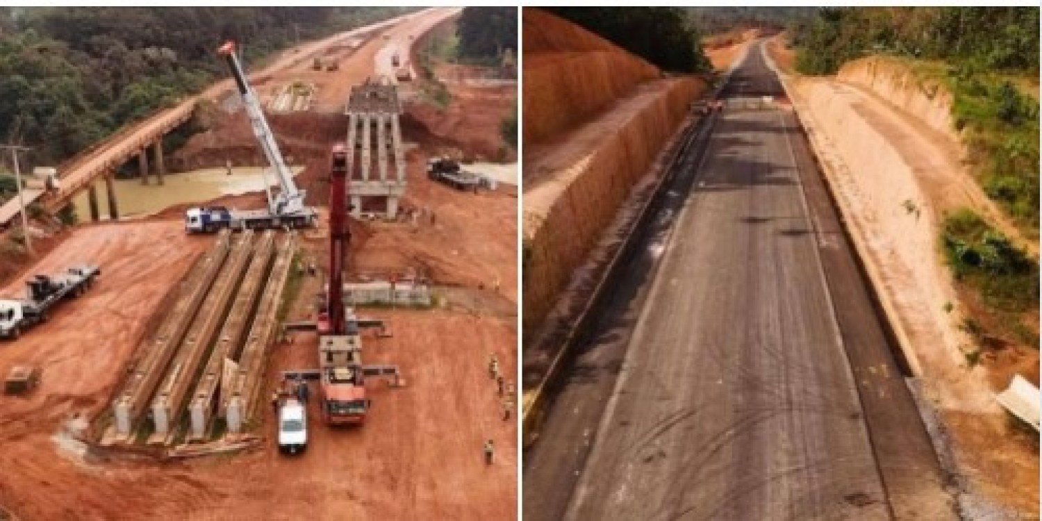 Côte d'Ivoire : Désenclavement de la frontière ouest et dynamisation des échanges commerciaux entre Abidjan et Monrovia, le bitumage de l'axe routier en cours