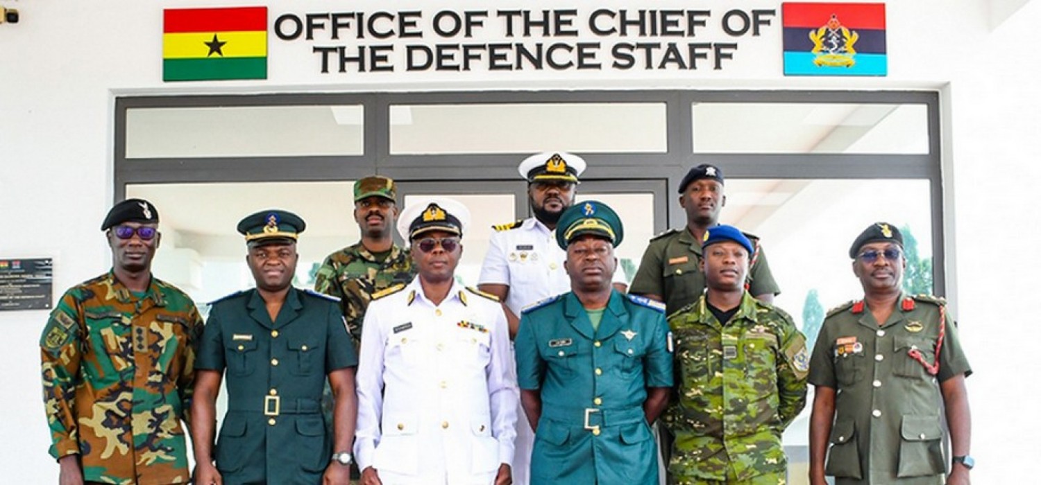 Ghana-Côte d'Ivoire :  Visite de travail d'officiers supérieurs ivoiriens à Accra, coopération et défense