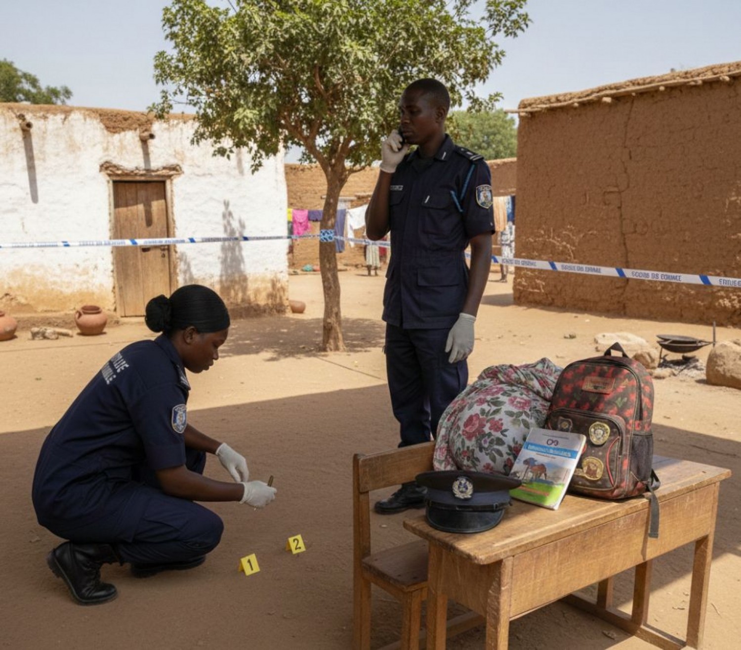 Burkina Faso  : Un policier tue sa femme enceinte et leur fillette avant de se suicider