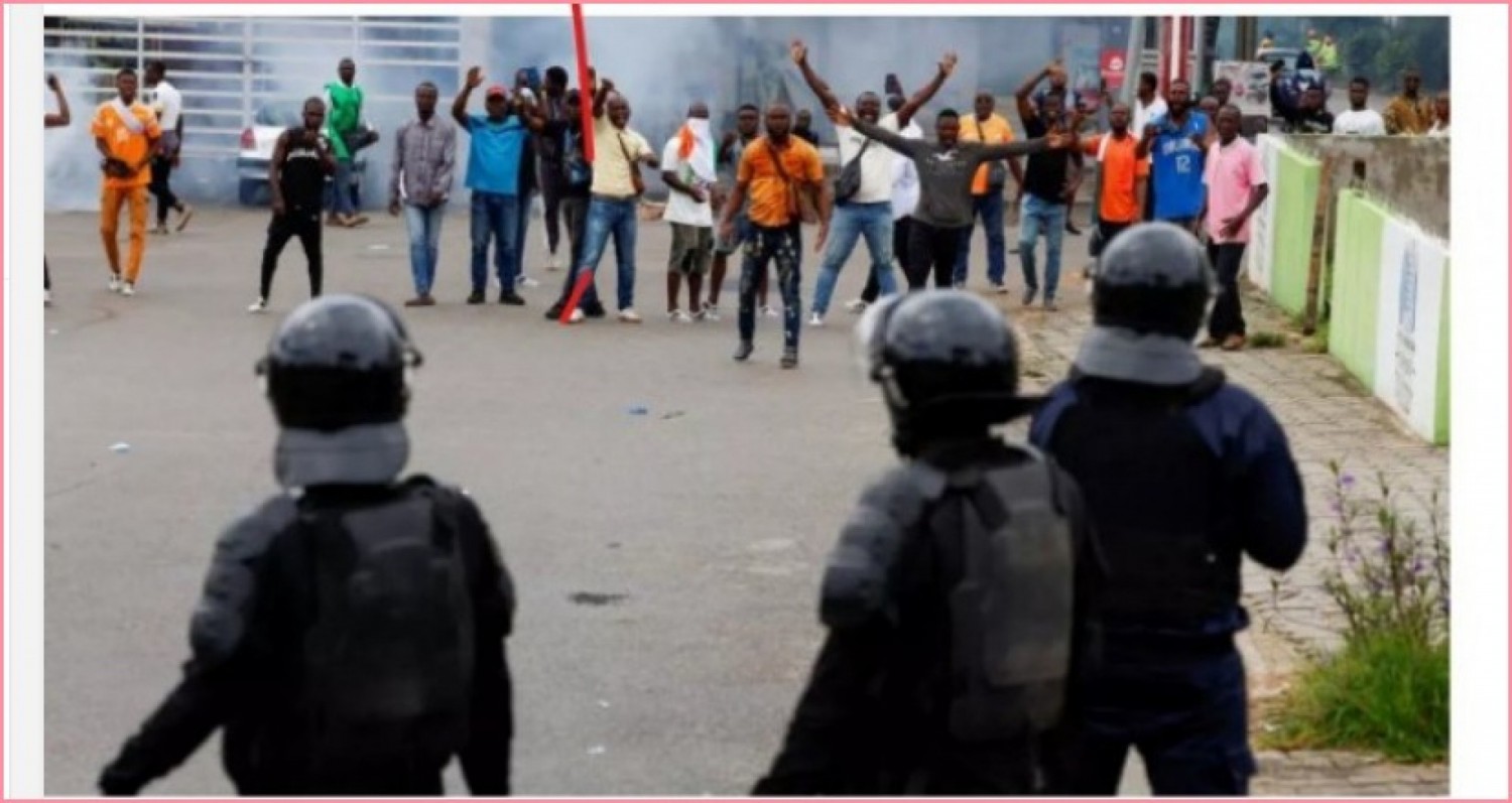 Côte d'Ivoire : Manifestations contre le « 4è mandat » à la  Présidentielle 2025, point de la situation de 612 personnes interpellées