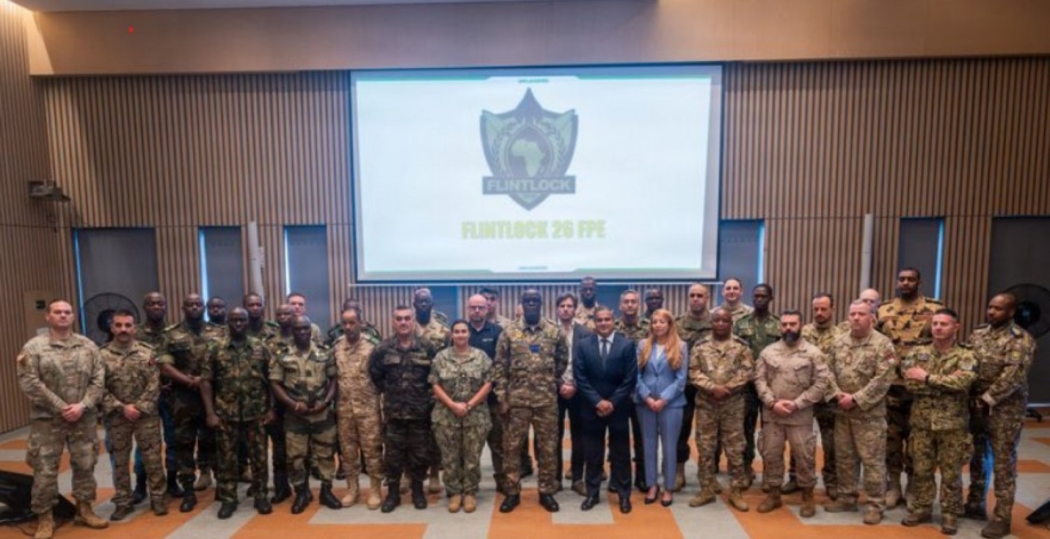 Côte d'Ivoire-USA : Planification à Abidjan du  «FLINTLOCK 2026 »,  le plus grand exercice des forces spéciales américaines  en Afrique
