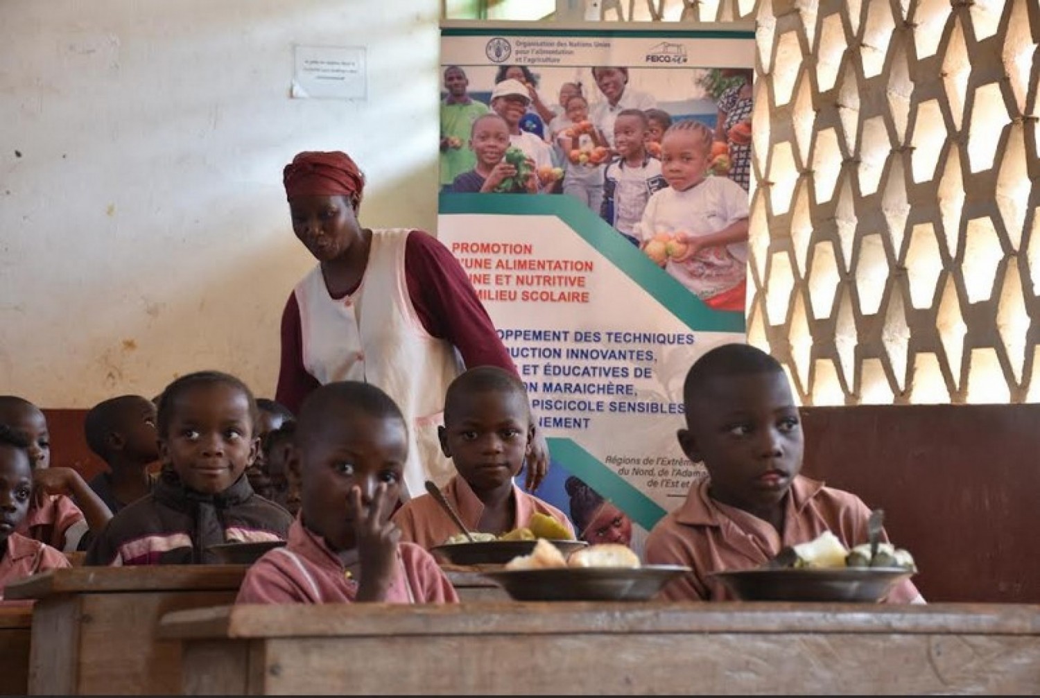 Cameroun : 29 % d'enfants camerounais souffrent de retard de croissance, l'alimentation scolaire, un investissement urgent pour l'avenir les petits (FAO)