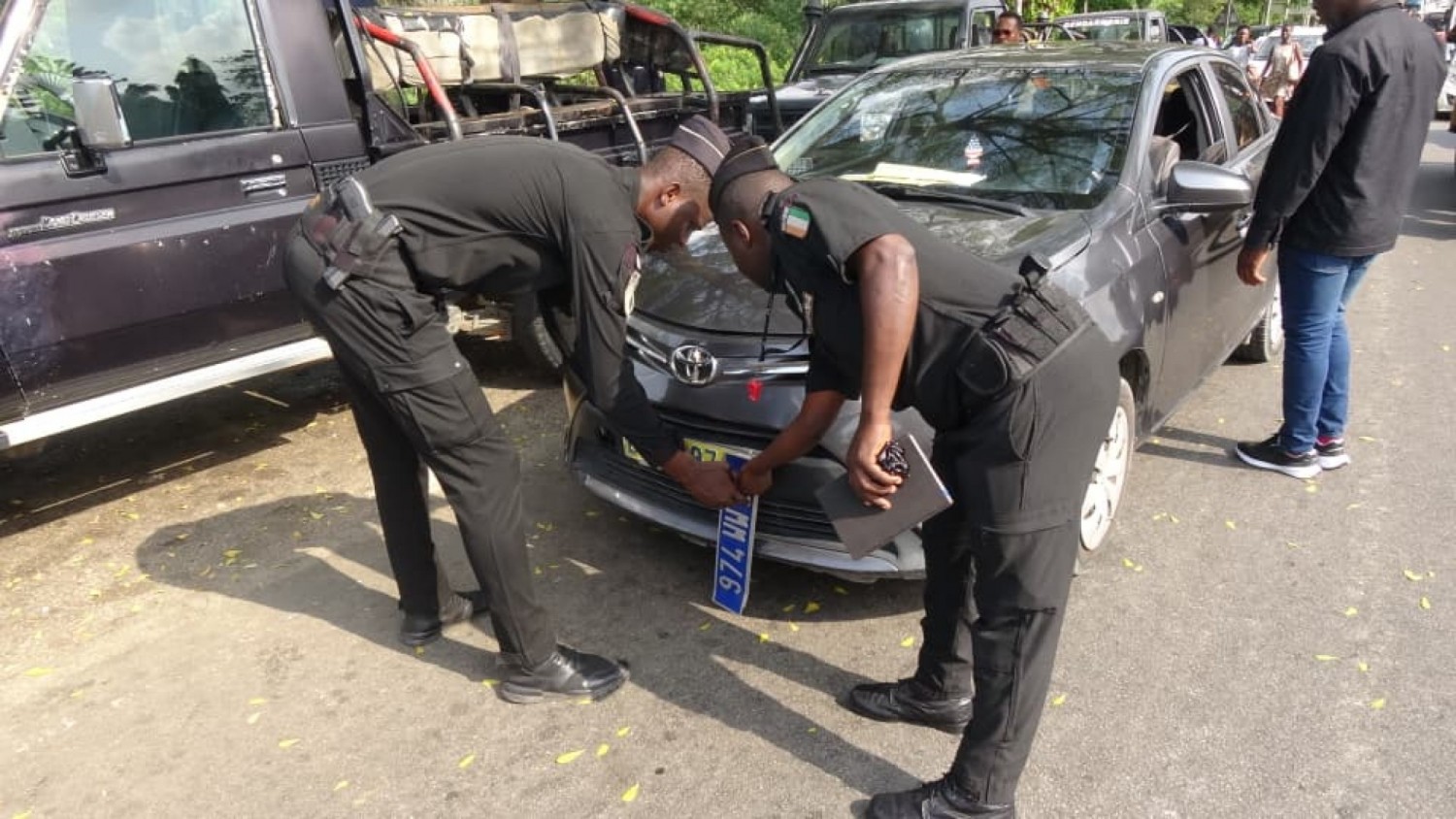Côte d'Ivoire : Vaste opération de répression systématique des infractions au code de la route à Abidjan, 256 véhicules,  82 motos et tricycles immobilisés