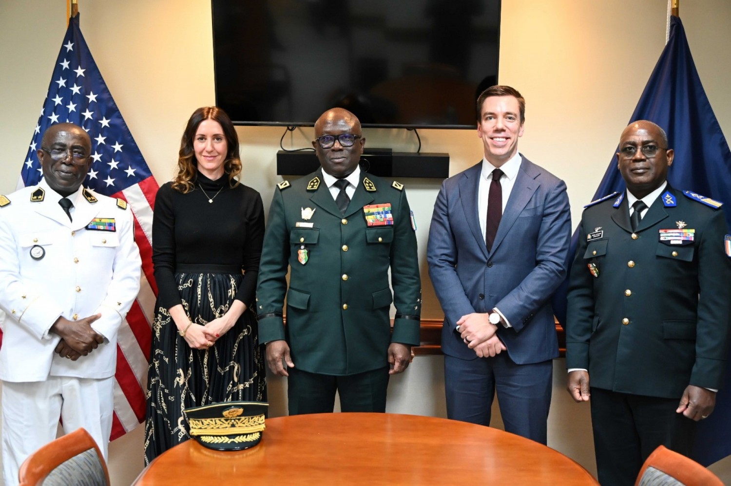 Côte d'Ivoire : Le Général Lassina Doumbia a effectué une mission aux Etats-Unis pour renforcer  la coopération militaire
