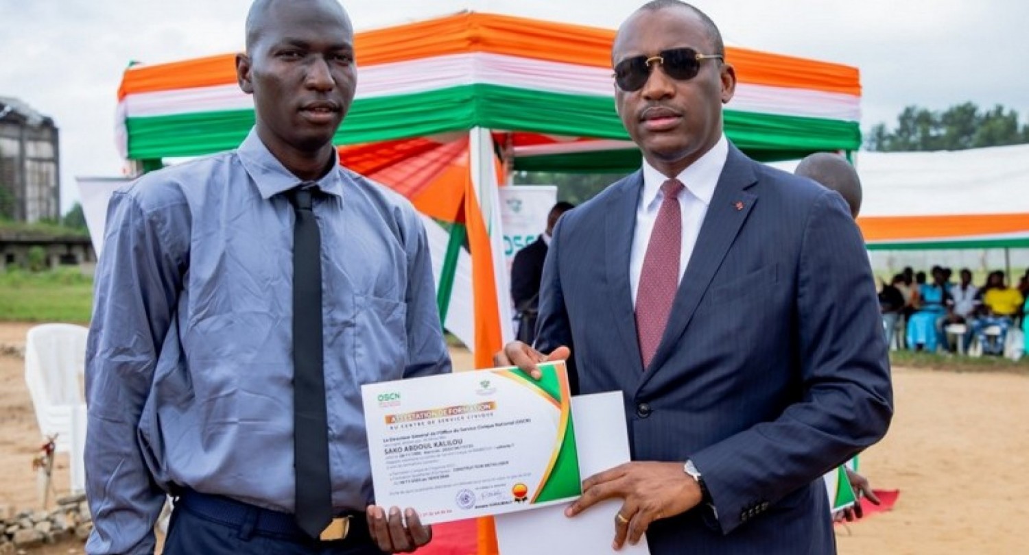 Côte d'Ivoire : Service civique, 200 jeunes sortent transformés du centre de Bimbresso avec un métier et une nouvelle vie