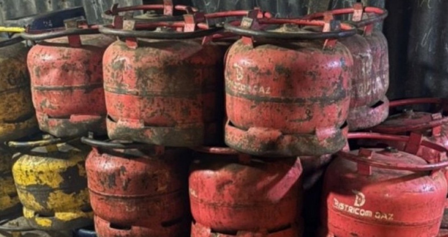 Côte d'Ivoire : Transvasement illégal du gaz butane, importante saisie et interpellation de 07 personnes à Abengourou et Akoupé