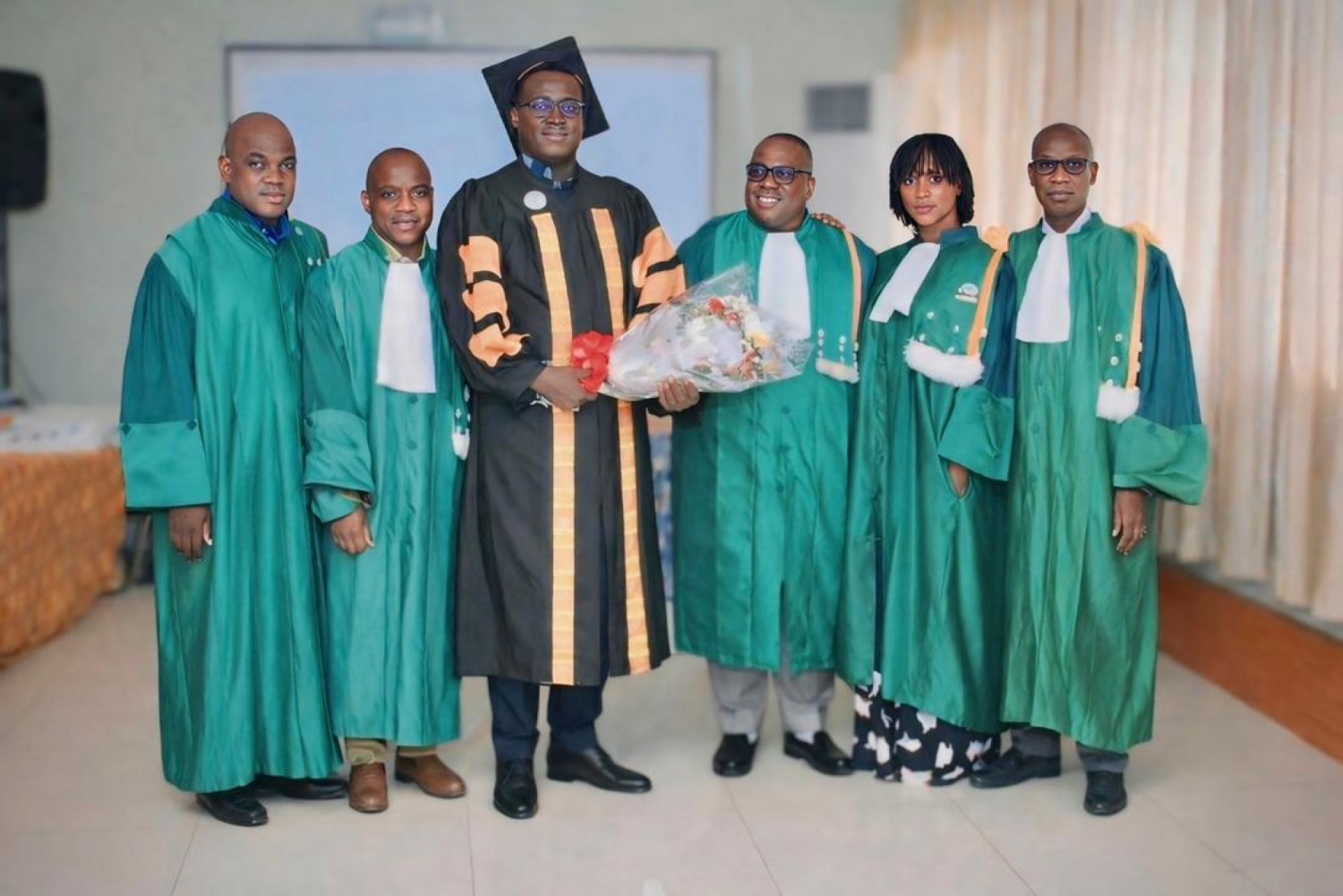 Côte d'Ivoire : INP-HB de Yamoussoukro, Brou Théodore soutient sa thèse et rejoint le cercle des docteurs ivoiriens du secteur industriel