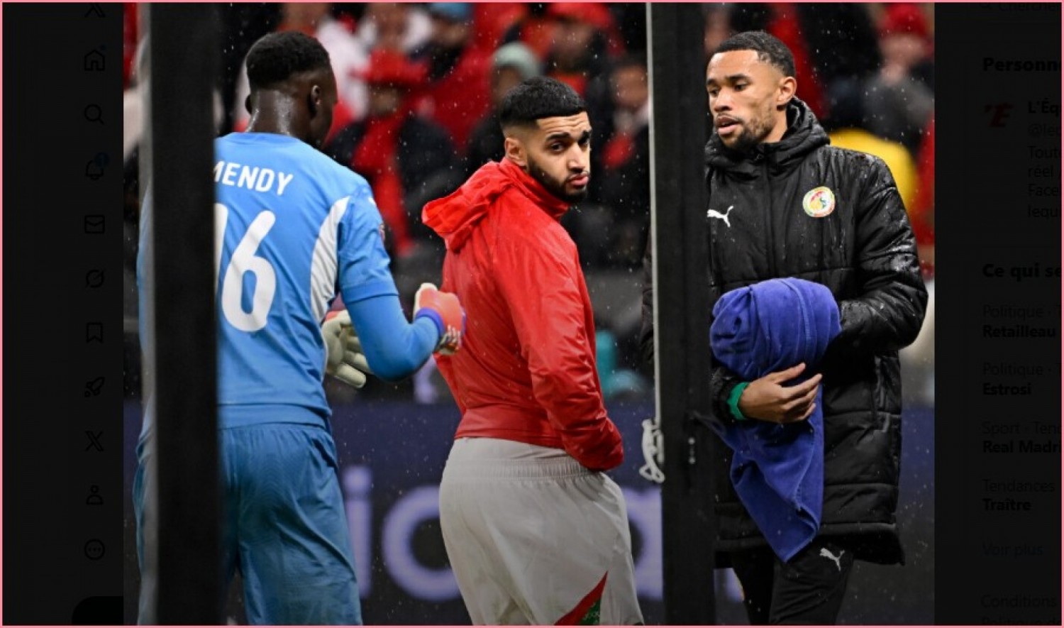 Maroc : CAN 2025, l'amende au Marocain Ismael Saibari, qui avait tenté de voler la serviette d'Édouard Mendy annulé