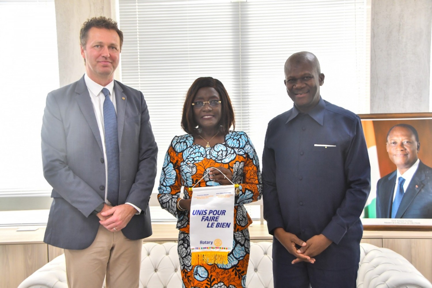 Côte d'Ivoire : Engagement humanitaire, Rotary International distingue Mariatou Koné et salue l'exemple ivoirien