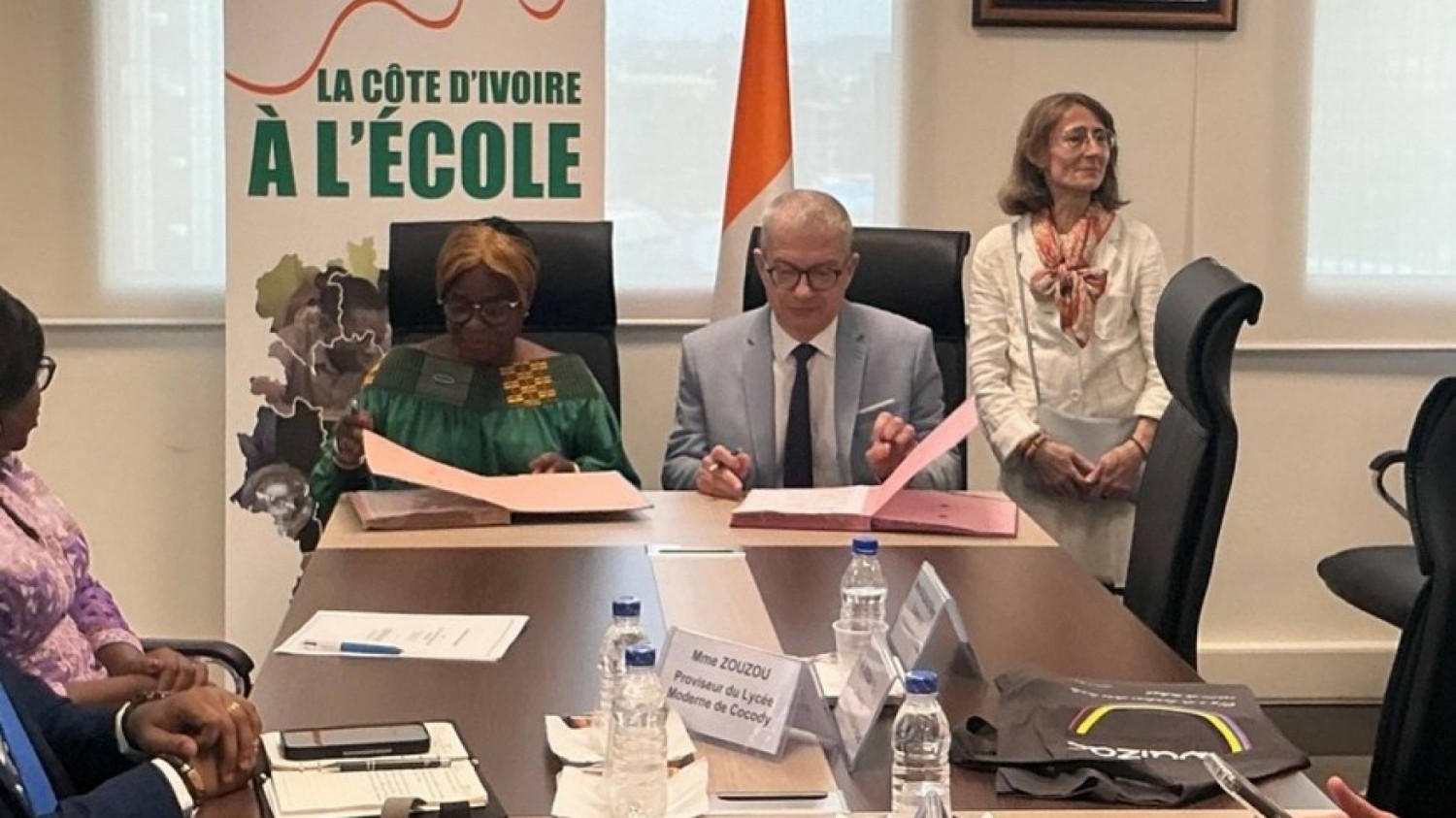 Côte d'Ivoire : Signature de Convention de Partenariat entre des lycées Ivoiriens et Français