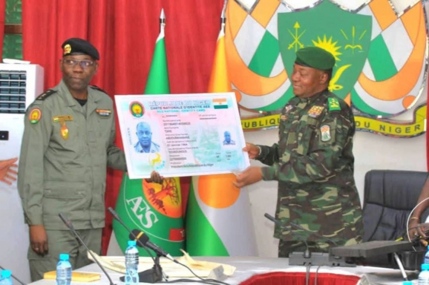 Niger : Lancement de la carte d'identité biométrique de l'AES, Tiani donne le coup d'envoi