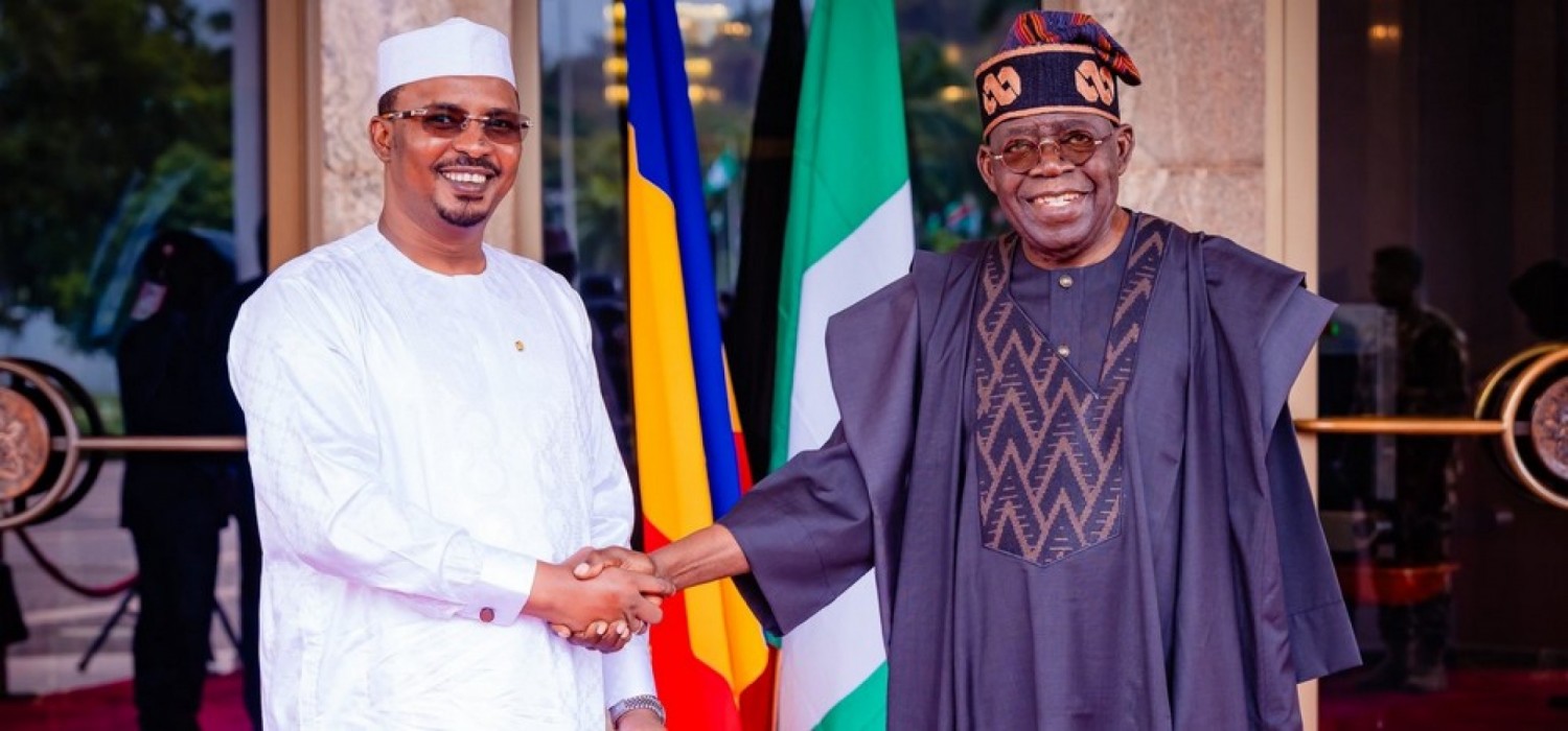 Nigeria-Tchad :  Tinubu reçoit Deby Itno pour des discussions sur la sécurité