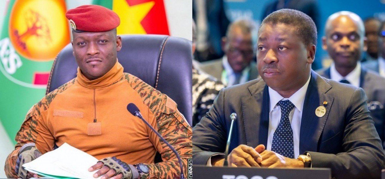 Togo Burkina-Faso :  Relations sécuritaire et économique, Ibrahim Traoré reconnaissant pour le soutien de Lomé