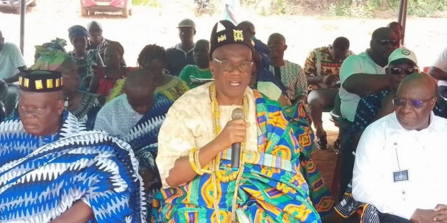 Côte d'Ivoire : Brobo, Nanan Ahongo, Chef de canton trace la voie du développement et interpelle les cadres du Ahaly