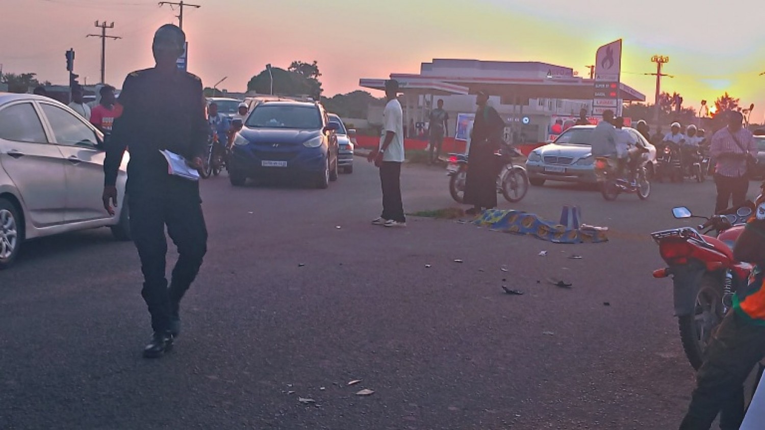 Côte d'Ivoire : Bouaké, Pâques ensanglantée, un motocycliste tué dans une collision