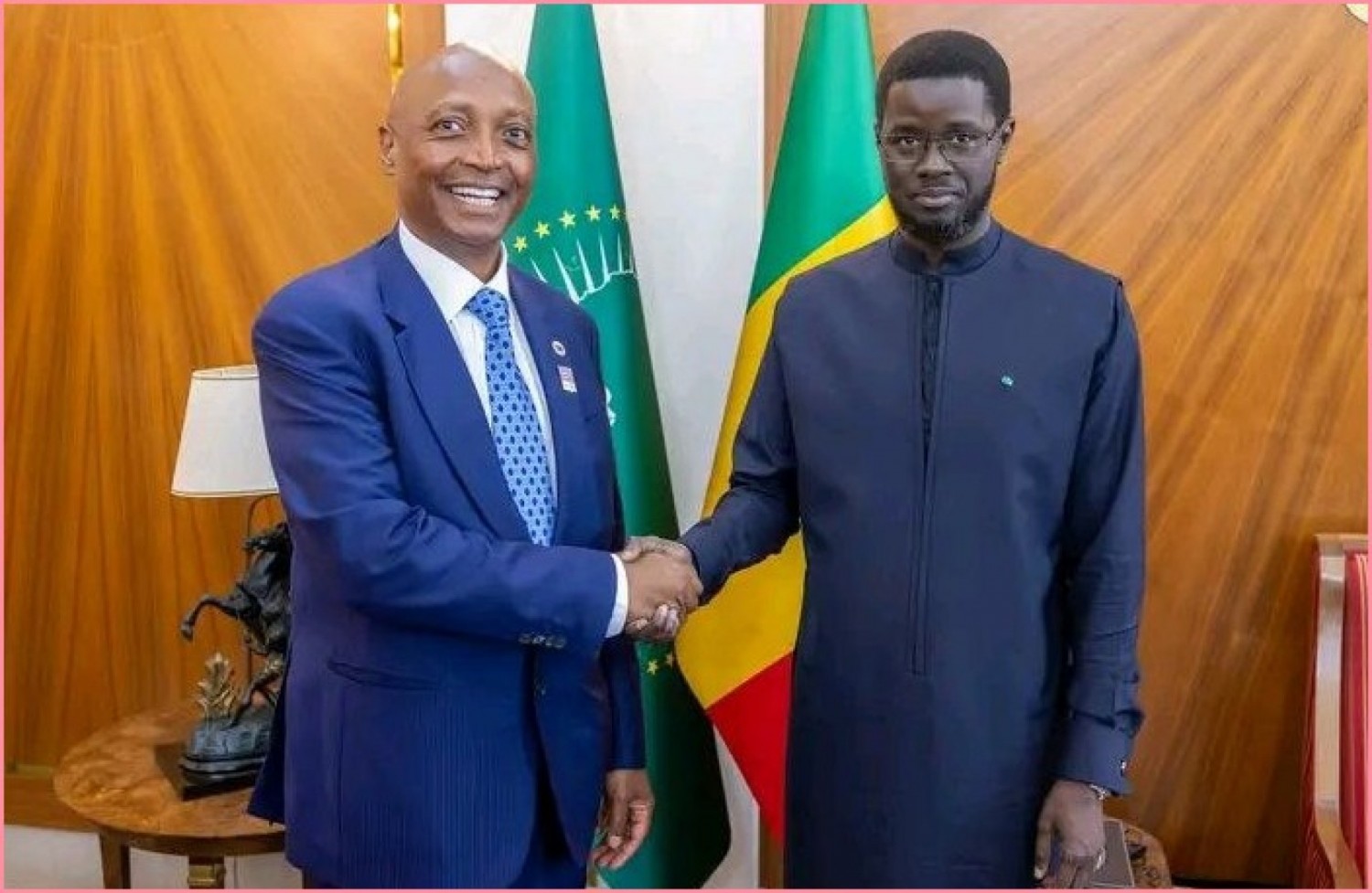 Sénégal :  Motsepe prône la transparence après sa visite à Dakar et se rend à Rabat