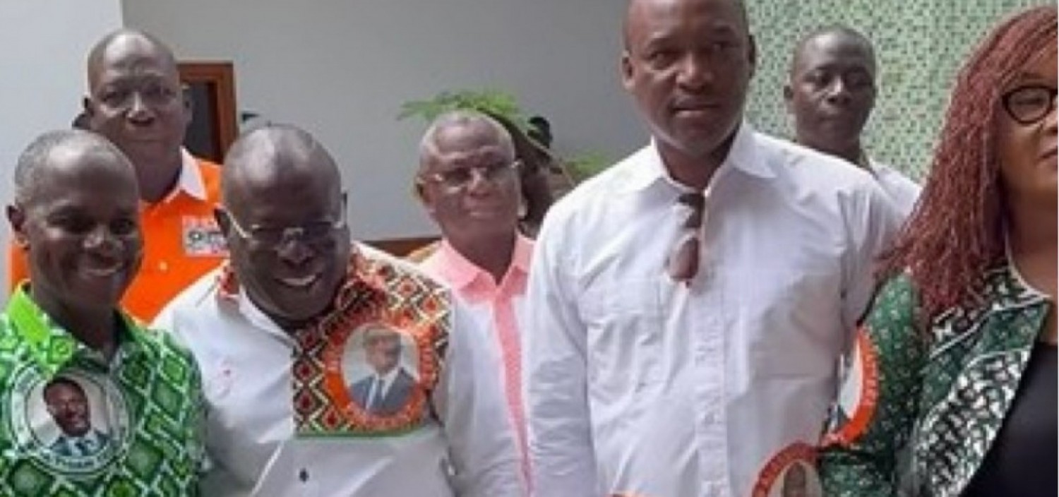 Côte d'Ivoire : Une délégation du RHDP au siège du PDCI, Bacongo : « C'est l'engagement commun en faveur de la paix »