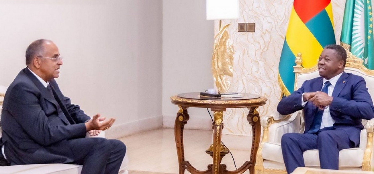 Togo-Côte d'Ivoire :  Faure Gnassingbé et Patrick Achi discutent fraternité et coopération