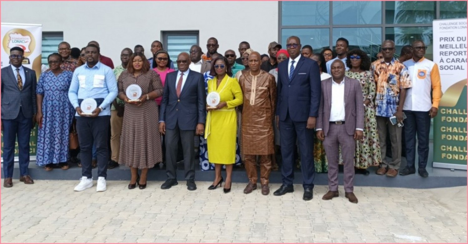 Côte d'Ivoire : Challenge Social de la LONACI : des journalistes primés et une 9e édition lancée sous le signe de l'engagement