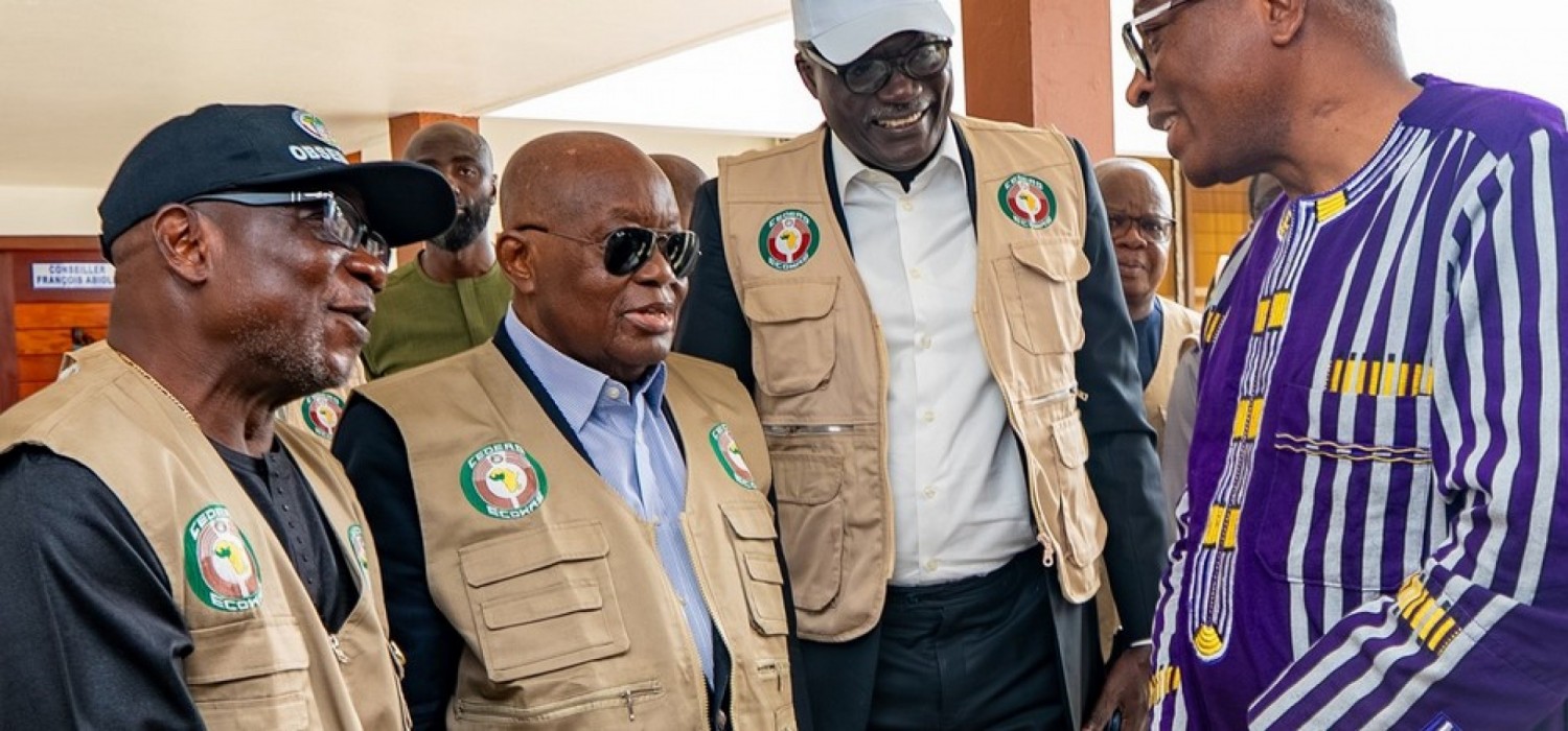 Benin :  Présidentielle, arrivée d'Akufo-Addo, chef de mission d'observation électorale de la CEDEAO