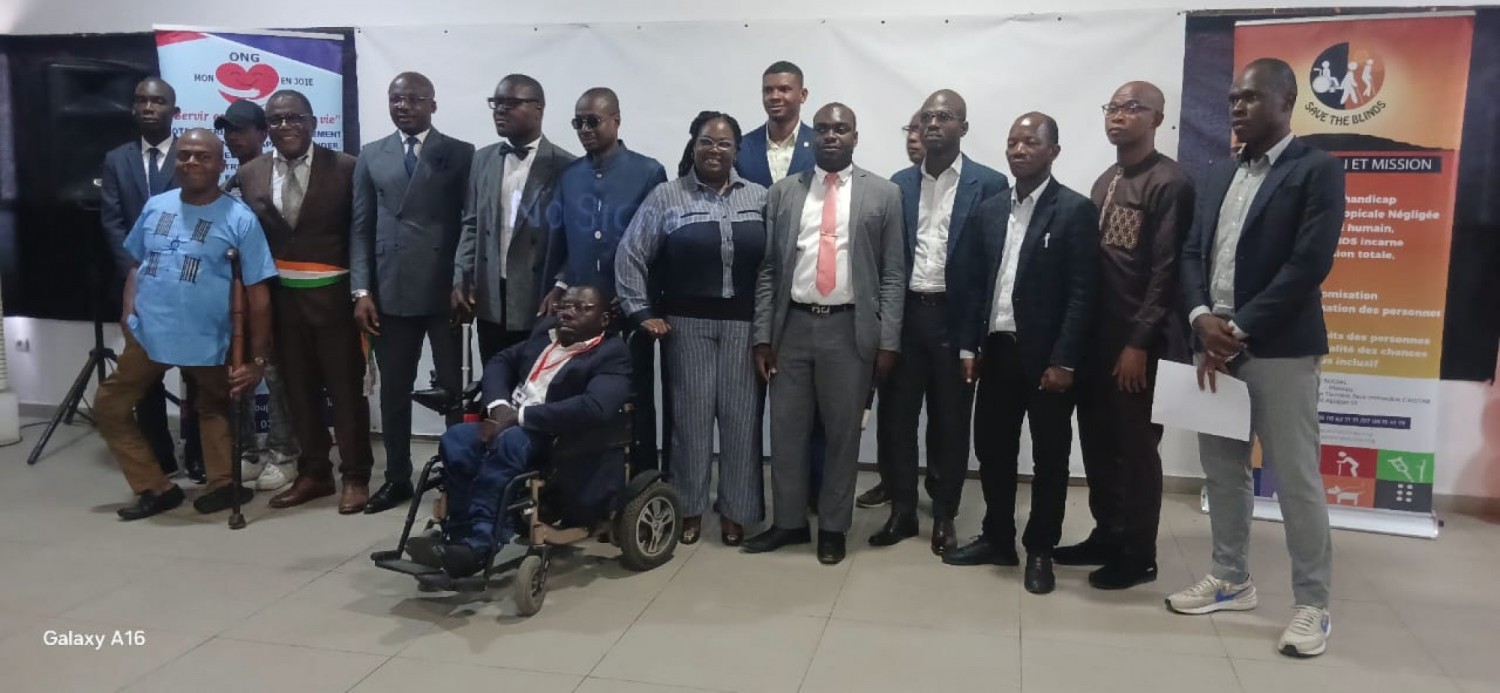 Côte d'Ivoire : Promotion de l'éducation inclusive, le génie des élèves et étudiants non-voyants mis en lumière