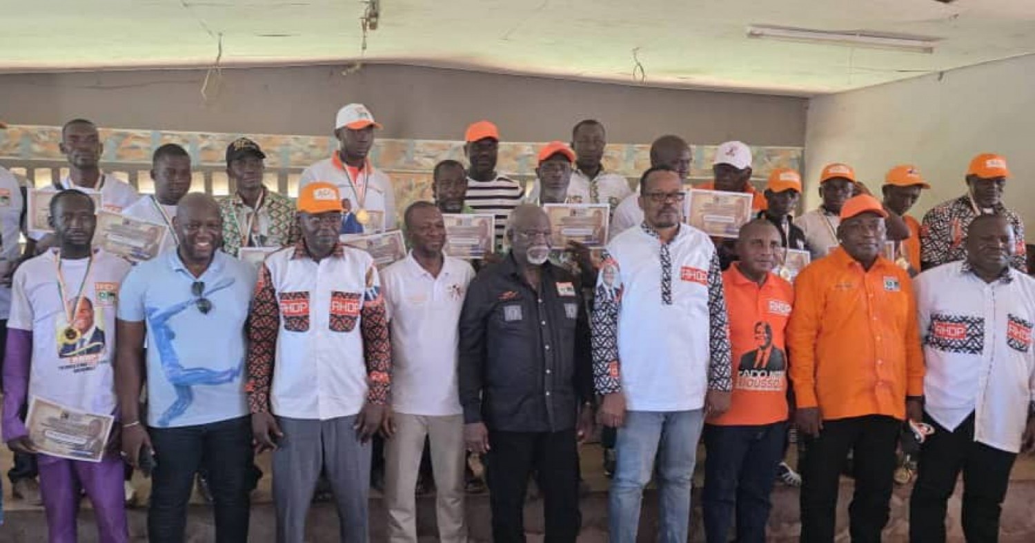 Côte d'Ivoire : Grande tournée de mobilisation du RHDP,  région du Gboklê