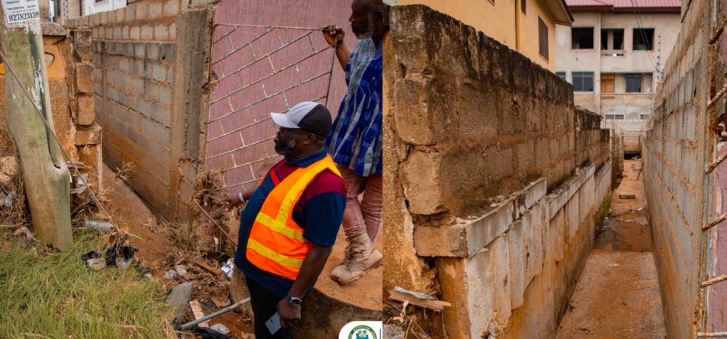 Ghana :  Mairie d'Accra, prime de 25 000 F pour signalement d'infractions source d'inondations