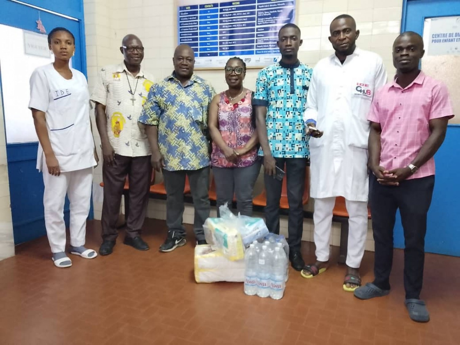 Côte d'Ivoire : Bouaké, la pédiatrie du CHU bénéficie d'un don de l'ONG AIPSS