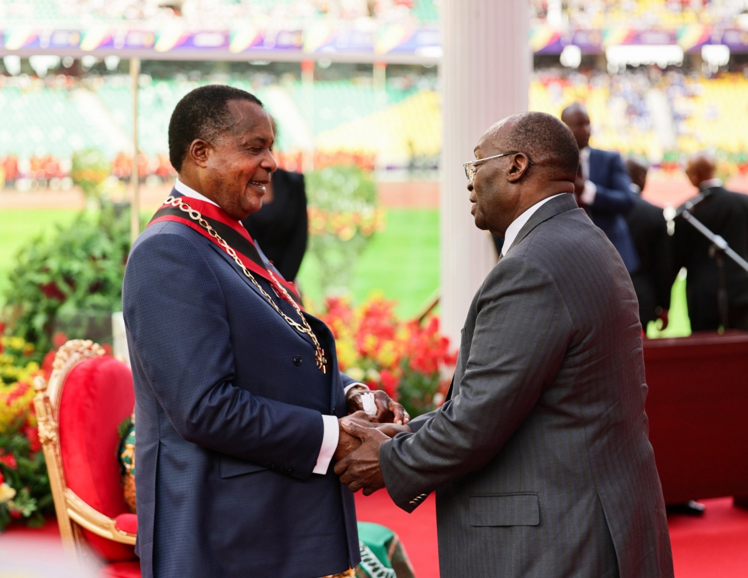 Côte d'Ivoire-Congo : Le VP  Tiémoko Meyliet Koné a représenté le Chef de l'Etat à l'investiture de Sassou-Nguesso