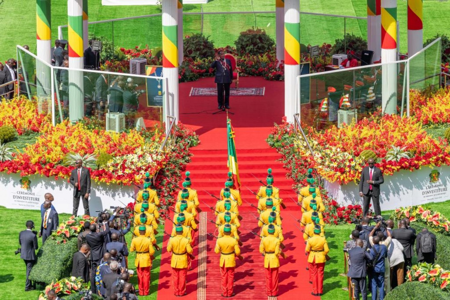 Congo-Brazzaville : Sassou Nguesso prête serment pour un 5e mandat à 82 ans