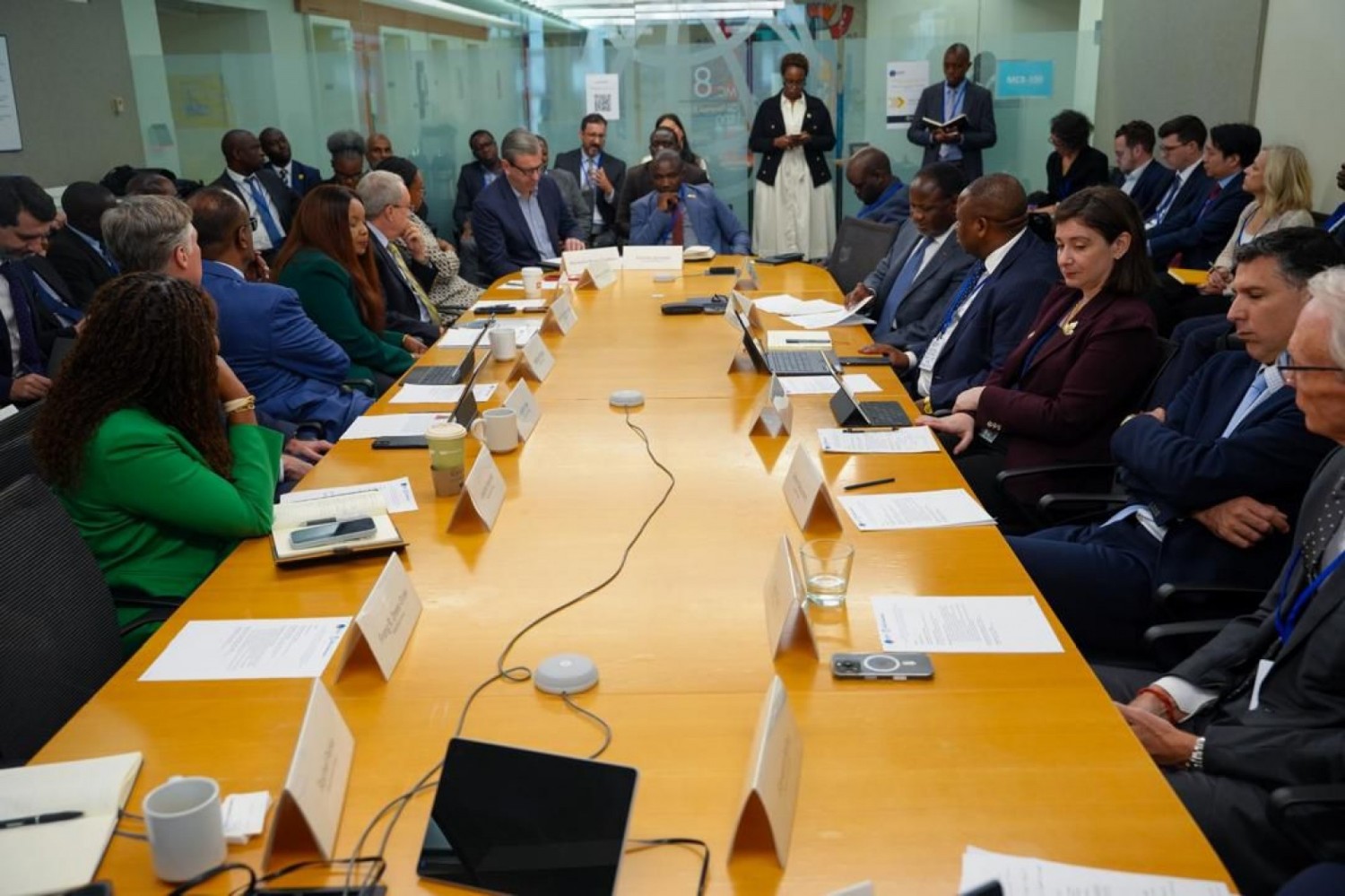 Côte d'Ivoire/USA: Depuis Washington, Sangafowa-Coulibaly plaide pour un cadre international de régulation de l'orpaillage illégal