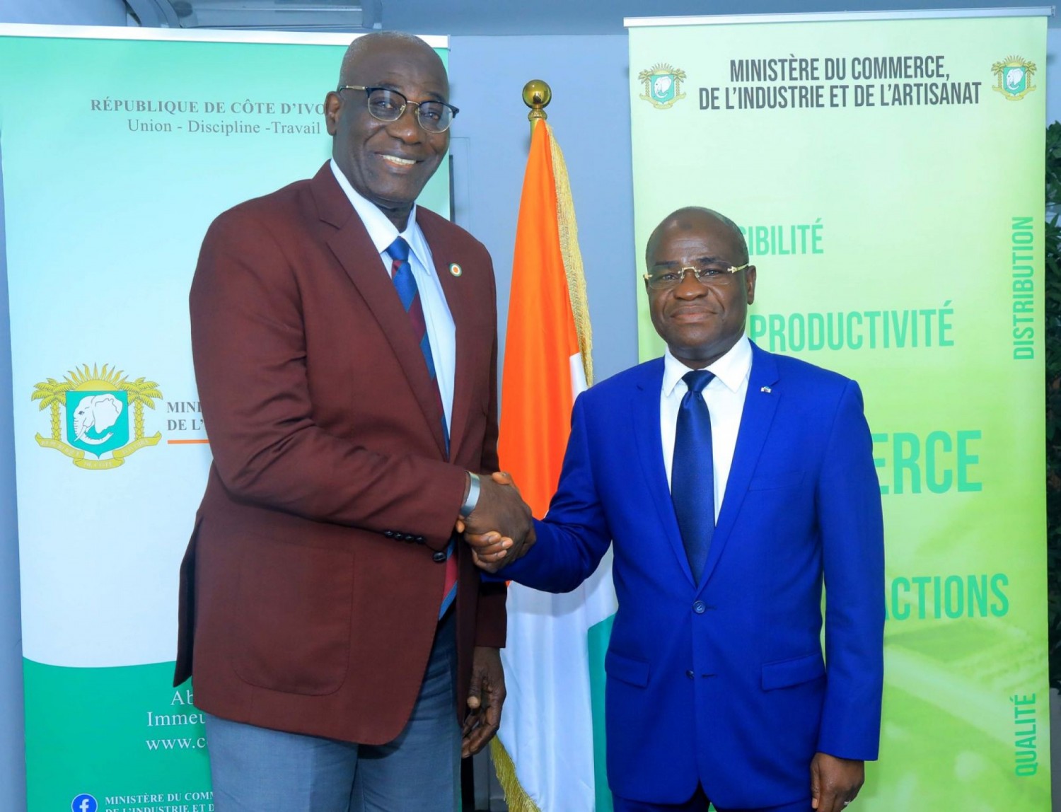 Côte d'Ivoire : Secteur du Commerce, entente cordiale entre le Ministère et la FENACCI
