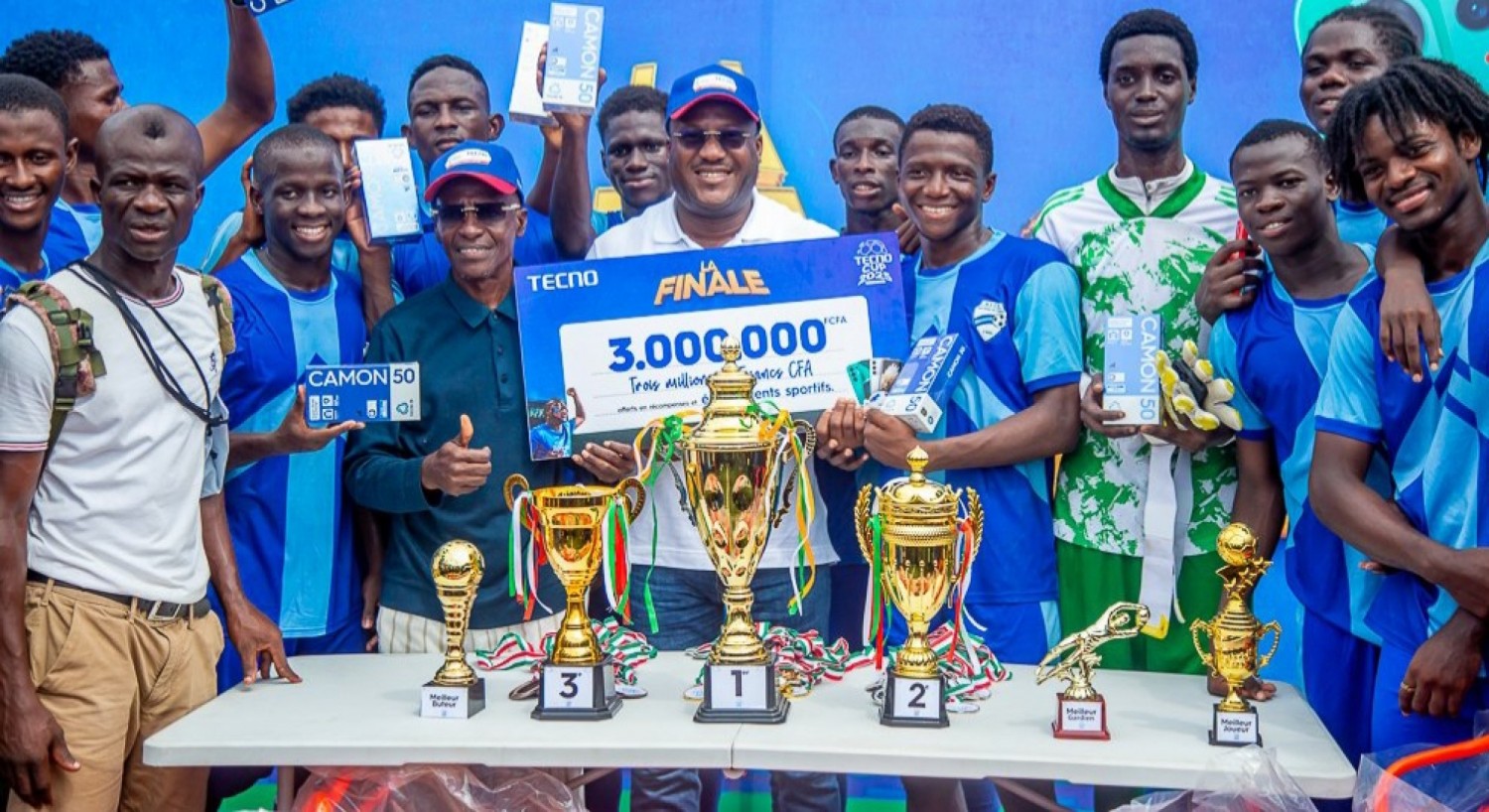 Côte d'Ivoire : Treichville sacré au terme d'une finale tendue du tournoi TECNO