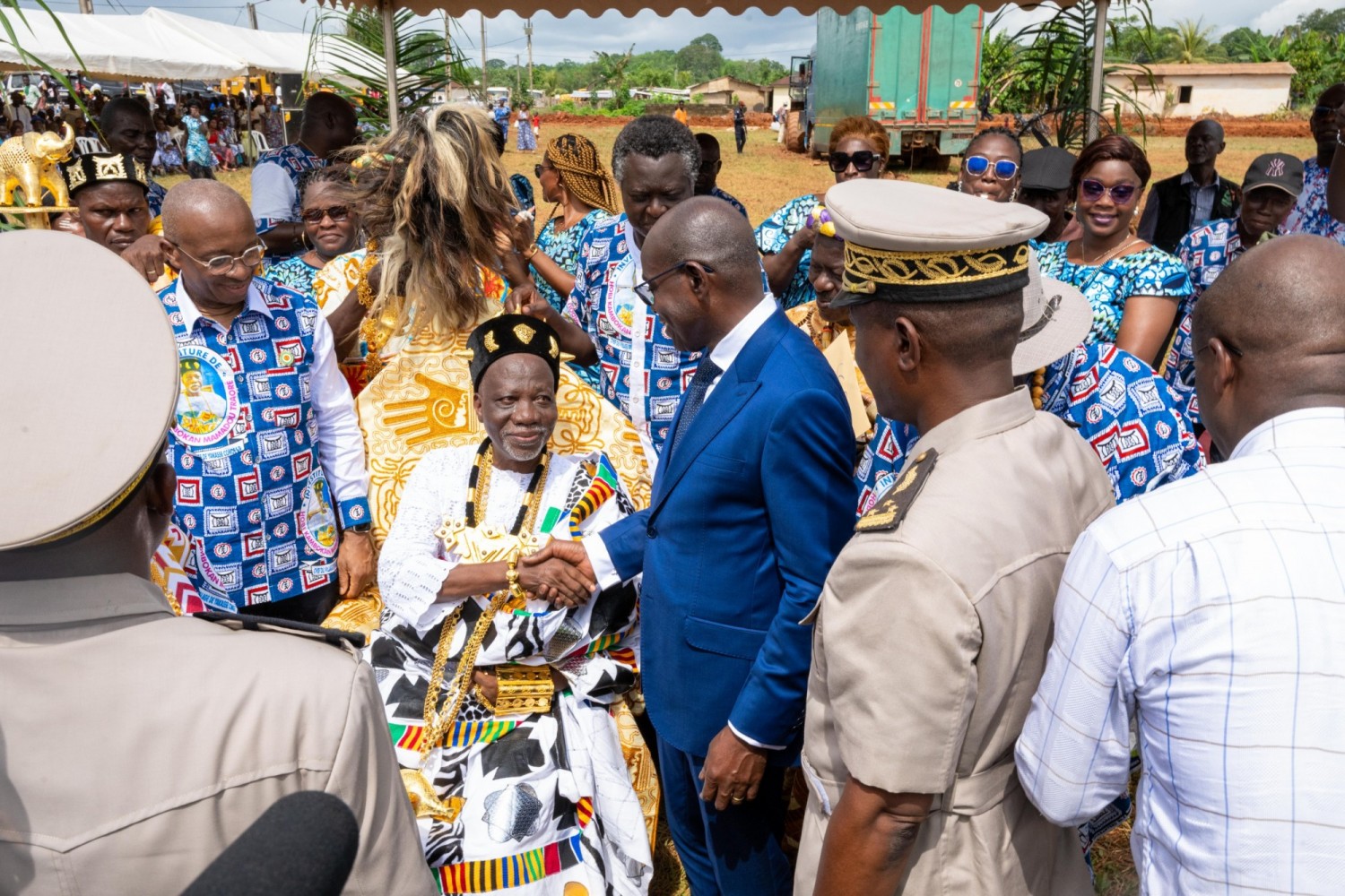 Côte d'Ivoire : Yakassé Comoé, Mamadou Traoré investi chef dans un élan d'unité et de développement