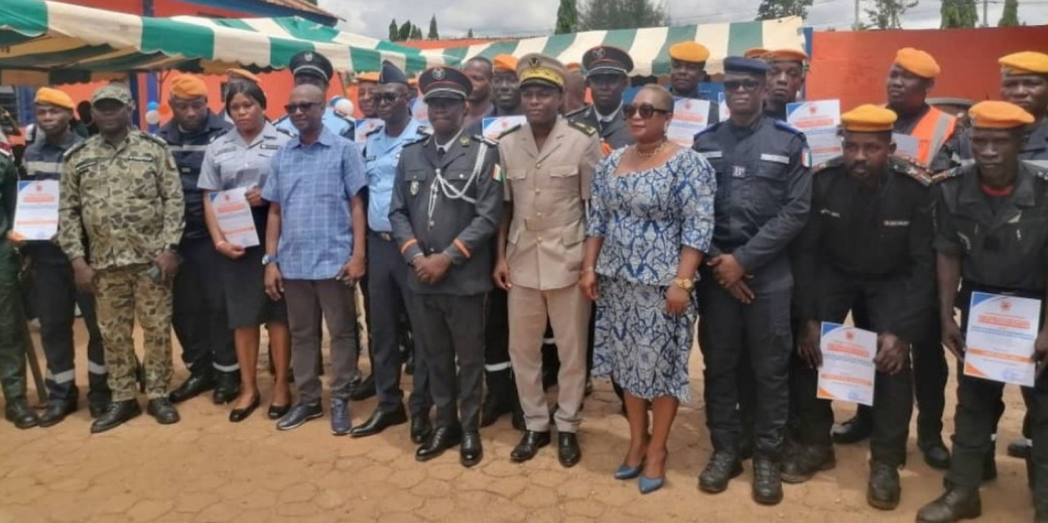 Côte d'Ivoire : Gagnoa, le commandant du CPC interpelle les hommes sur des mauvaises actions