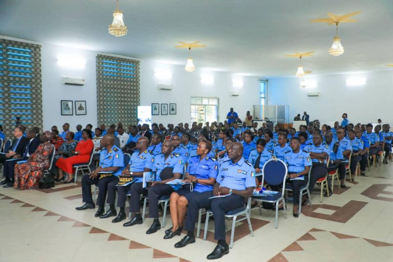 Côte d'Ivoire : Opérations de maintien de  paix de l'ONU, lancement officiel du projet ELSIE Police