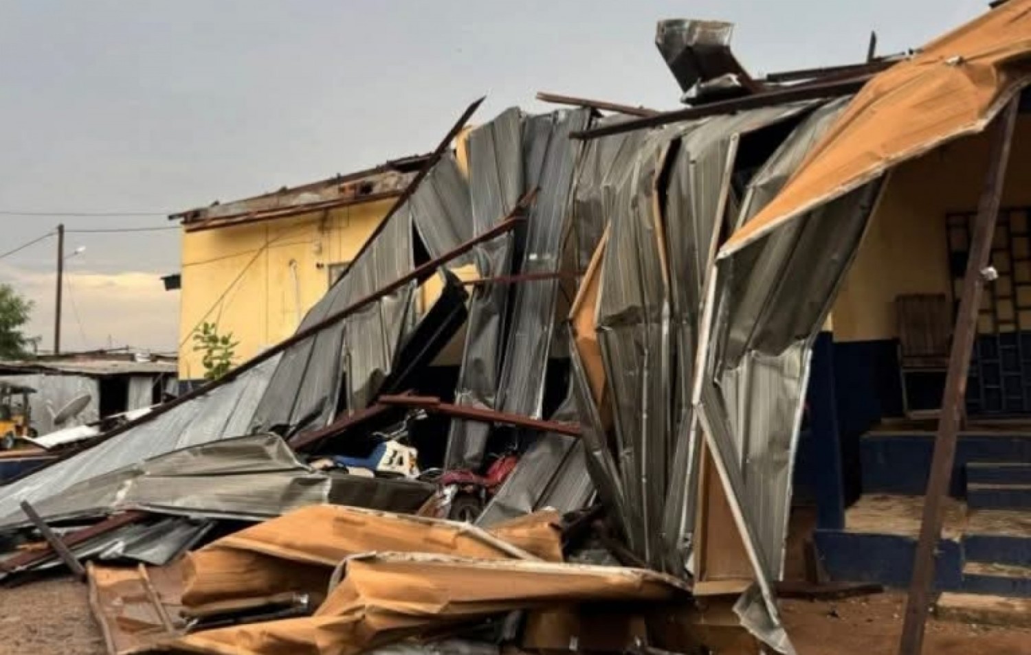 Côte d'Ivoire : Vavoua durement frappée par un violent orage, infrastructures endommagées et plusieurs blessés