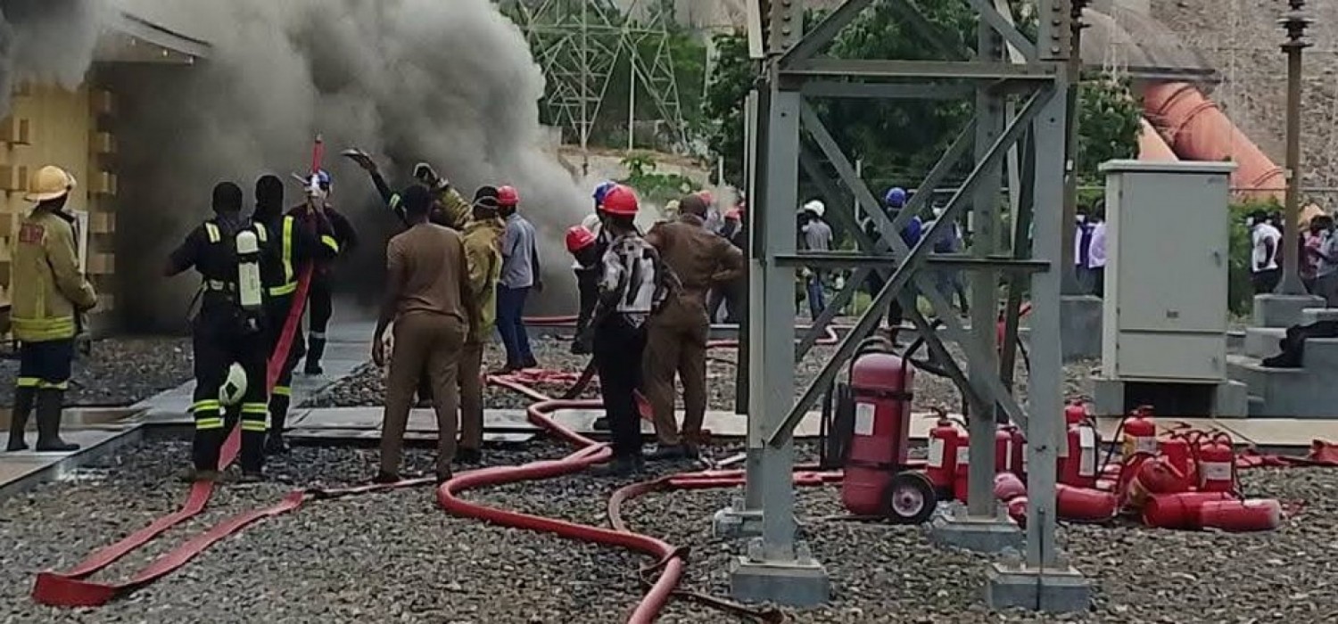 Ghana :  Suspension des exportations d'électricité vers les pays voisins après un incendie à la sous-station d'Akosombo