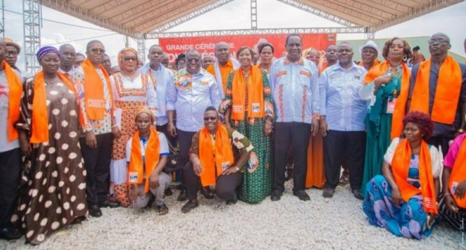 Côte d'Ivoire : M'Batto, Coup dur pour le PPA-CI, M'Batto bascule, le député-maire Kangah et plusieurs cadres rejoignent le RHDP